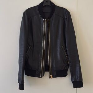 Dolce and Gabbana leather jacket